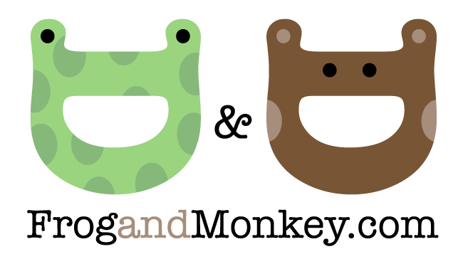 Frog & Monkey Logo